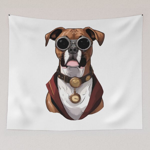 Item preview, The Timekeeper: Steampunk Boxer in Command designed and sold by AbstractAnom.