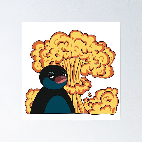 Item preview, Pingu meme 3 designed and sold by CheylaDesigns.
