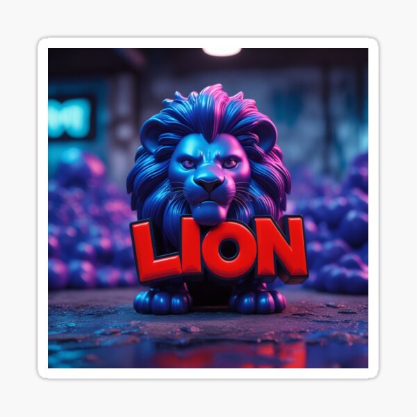 Item preview, Lion 105 designed and sold by Zeir Shop.