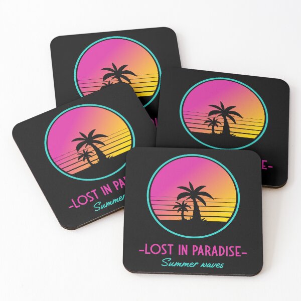 Item preview, Lost In Paradise - Summer Waves Palm Tree Design designed and sold by TNF-Designs.