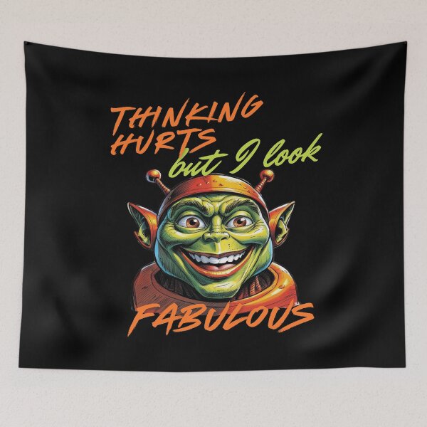 Item preview, Thinking hurts — but I look fabulous designed and sold by Design_Your_Day.