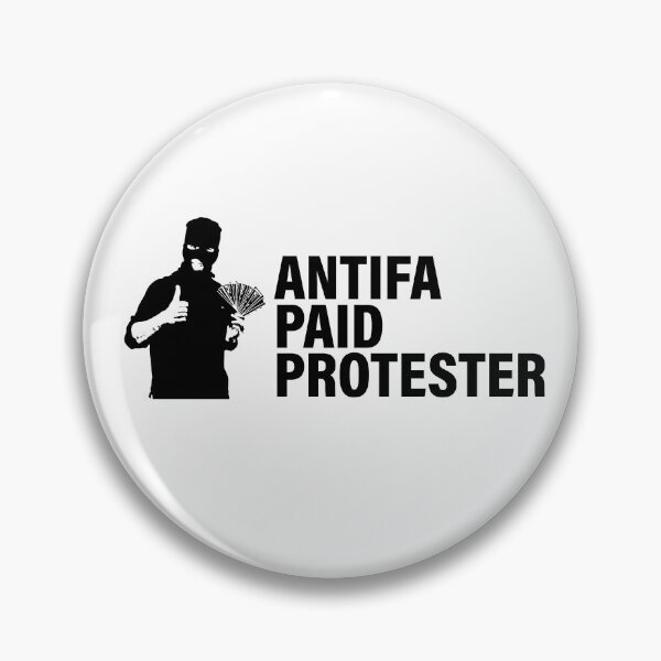 Item preview, Antifa Paid Protester designed and sold by iggystardust.
