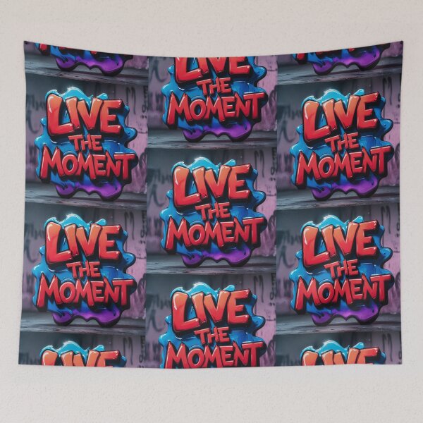 Item preview, Live the Moment 23 designed and sold by Zeir Shop.