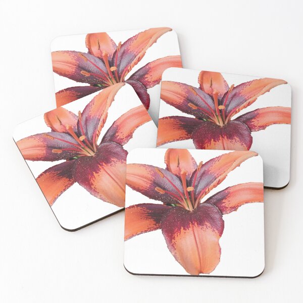 Item preview, orange day lily designed and sold by Lizzilzil.