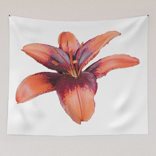 Item preview, orange day lily designed and sold by Lizzilzil.