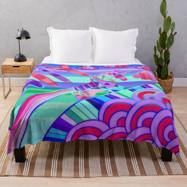 Vista previa del artículo con la obra «Una manta de unicornio para bebé», diseñado y vendido por TSA13.