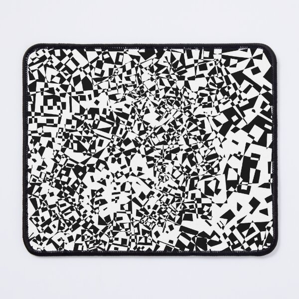 Item preview, Abstract Black and White pattern designed and sold by denisebrown.