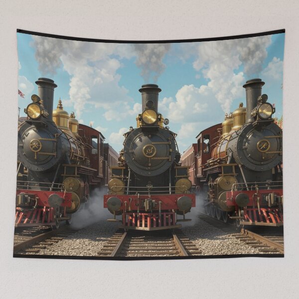 Item preview, Steampunk Race - Gentlemen Stoke Your Engines! designed and sold by shakespeare1212.