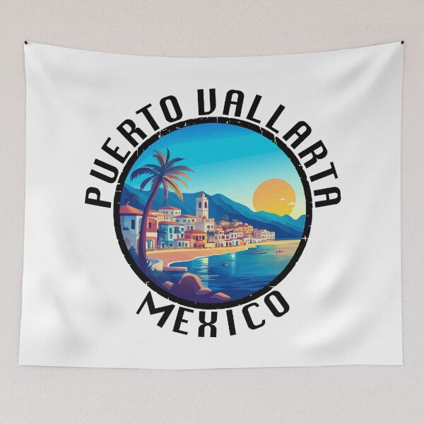 Item preview, Puerto Vallarta - Mexico (with Black Lettering) designed and sold by VelvetRoom.