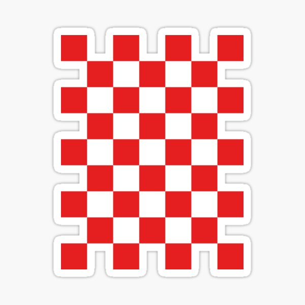 Item preview, Red checkerboard designed and sold by POKPOD.