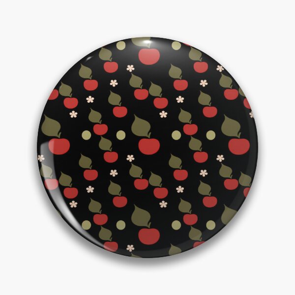 Item preview, Apple pattern with daisies flowers  designed and sold by Clara Fruggeri.