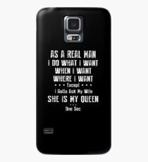as a real man I do what I want brother Case/Skin for Samsung Galaxy