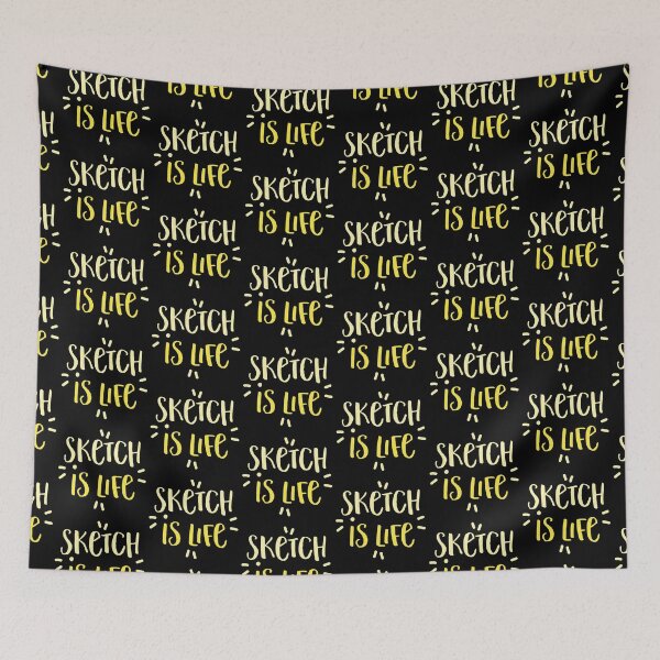 Item preview, sketch is life designed and sold by jazzydevil.