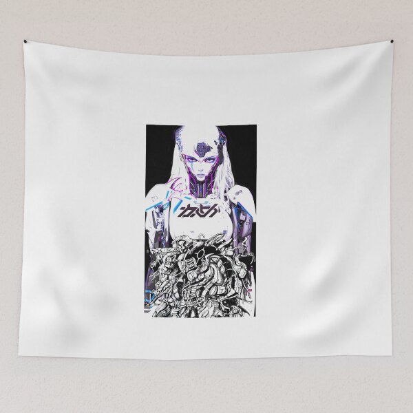 Item preview,  Cyberpunk anime girl designed and sold by Paintbase.