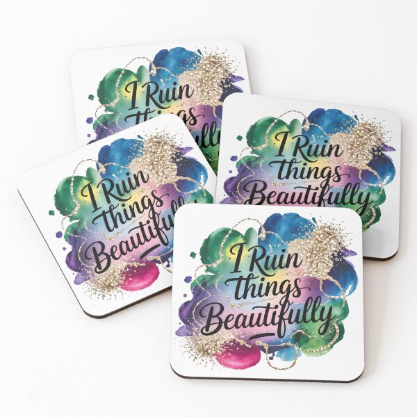 Item preview, I Ruin Things Beautifully designed and sold by Jollys-ArtShop.