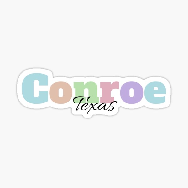 Item preview, Conroe Texas Travel Luggage designed and sold by BeautifulHues.