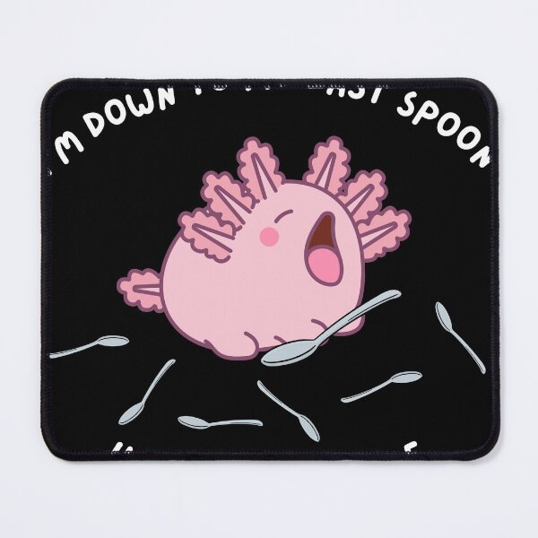 Item preview, Last Spoon Axolotl: Handle with Care designed and sold by LongHaulHumor.