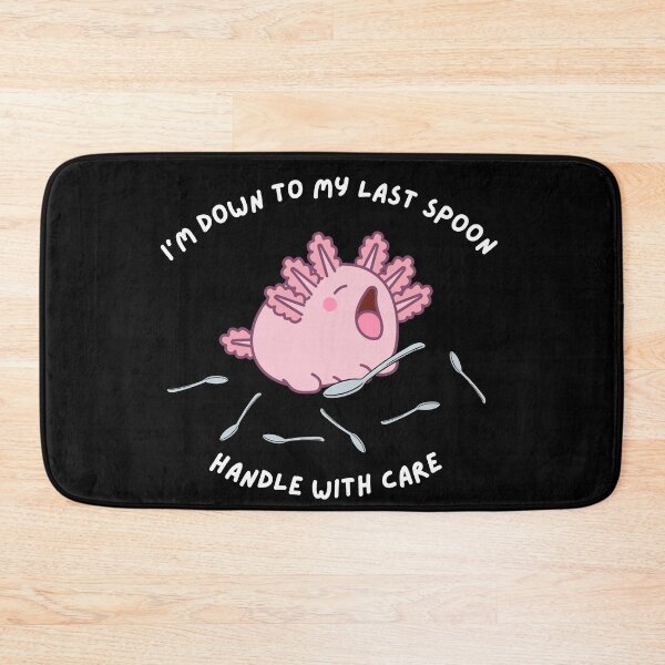 Item preview, Last Spoon Axolotl: Handle with Care designed and sold by LongHaulHumor.