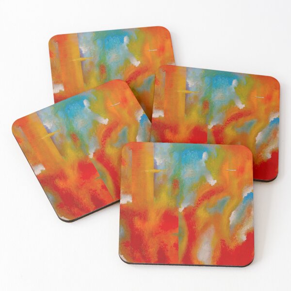 Item preview, 100.000 Degree Fahrenheit, Acrylic on canvas, 24x48 inch, SKU 1094  designed and sold by Romeo Dobrota.