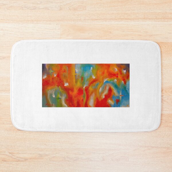 Item preview, 100.000 Degree Fahrenheit, Acrylic on canvas, 24x48 inch, SKU 1094  designed and sold by Romeo Dobrota.