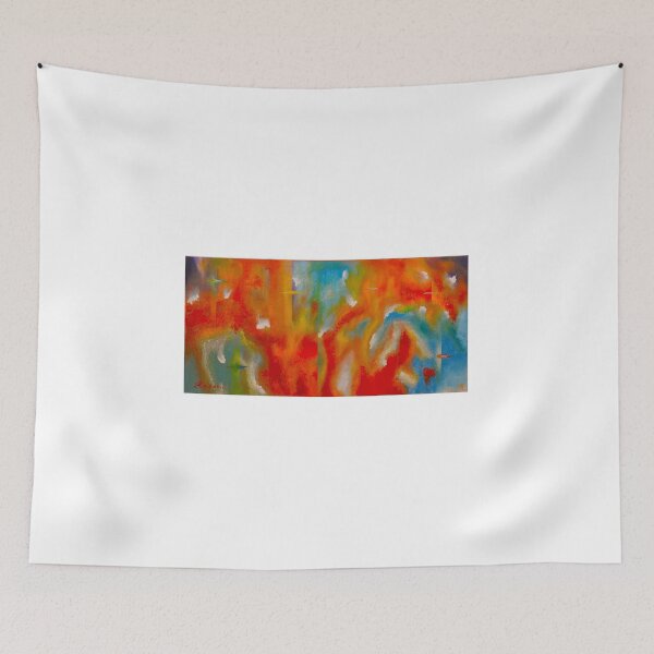 Item preview, 100.000 Degree Fahrenheit, Acrylic on canvas, 24x48 inch, SKU 1094  designed and sold by Romeo Dobrota.