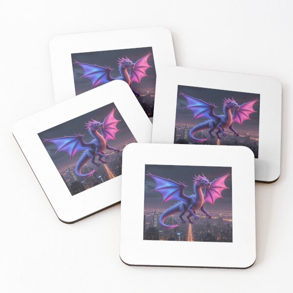 Item preview, Neon Cyber Dragon | Mythical Creature Design designed and sold by buzzprints1234.