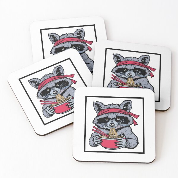 Item preview, RAMEN Racoon designed and sold by fetch-it-studio.