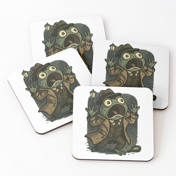 Item preview, Detective Froggy Saw Too Much designed and sold by ALITOPRINCE.