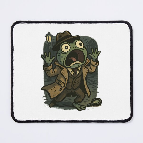 Item preview, Detective Froggy Saw Too Much designed and sold by ALITOPRINCE.