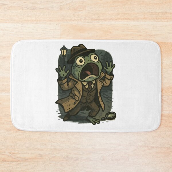 Item preview, Detective Froggy Saw Too Much designed and sold by ALITOPRINCE.