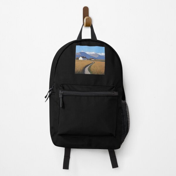 Item preview, Kazakhstan landscape | Post-impressionist painting style designed and sold by ComicsFactory.