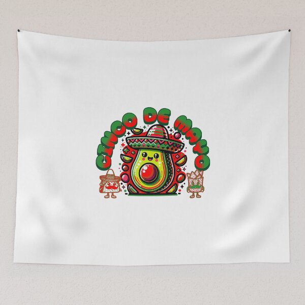Item preview, Cinco de Mayo Avocado Design Fun and Festive Celebration Art designed and sold by ArtDesignTp.