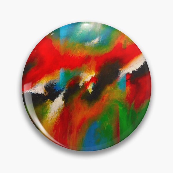 Item preview, Diem red ... Acrylic on canvas, 24x48, SKU 1095  designed and sold by Romeo Dobrota.