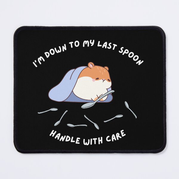 Item preview, Last Spoon Hamster: Handle with Care designed and sold by LongHaulHumor.