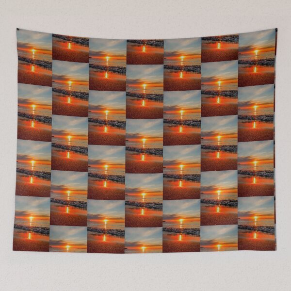 Item preview, Sunset on Good Harbor Beach, Michigan designed and sold by S S Photography.