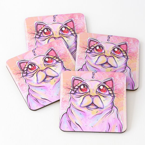 Item preview, confused kitty designed and sold by crestfallenmermaid.