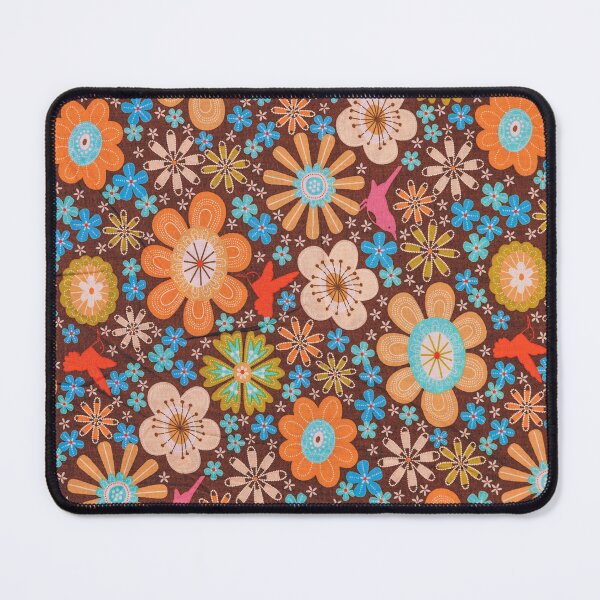 Item preview, Bright Colorful 1960's Flowers  designed and sold by CountyKent.