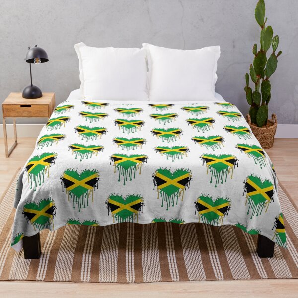 Item preview, Heart Shaped Jamaican Flag – Island Pride Graphic designed and sold by WHDProduction45.