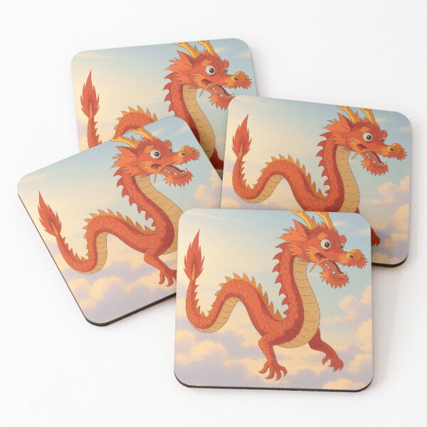 Aperçu de l'œuvre Le Dragon de la Fortune créée et vendue par SlimSumoStudio.