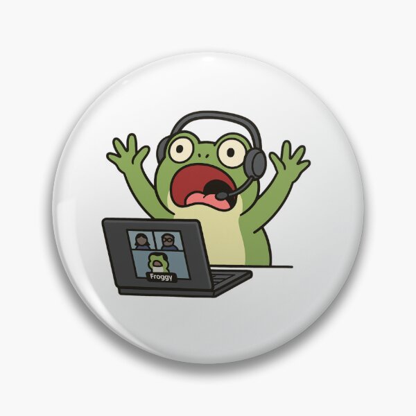 Item preview, Froggy on Zoom With the Camera On designed and sold by ALITOPRINCE.