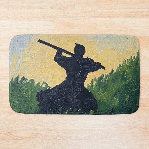Item preview, Kenjutsu fighter  | Post-impressionist painting style designed and sold by ComicsFactory.