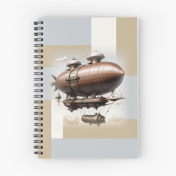 Item preview, A zeppelin emerges from the fog designed and sold by CreatedByMyself.