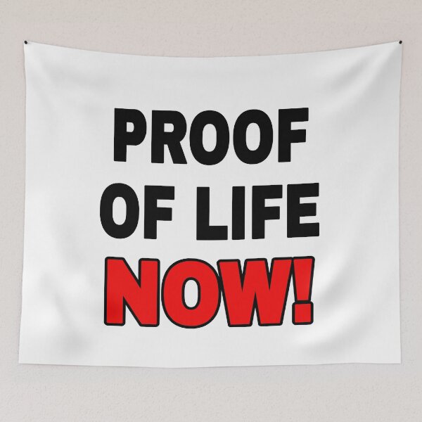 Item preview, PROOF OF LIFE NOW designed and sold by Greenbaby.