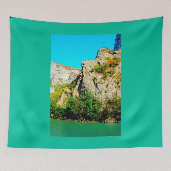 Item preview, View from Furlo Pass with the Candigliano river designed and sold by Kristina Drozd.