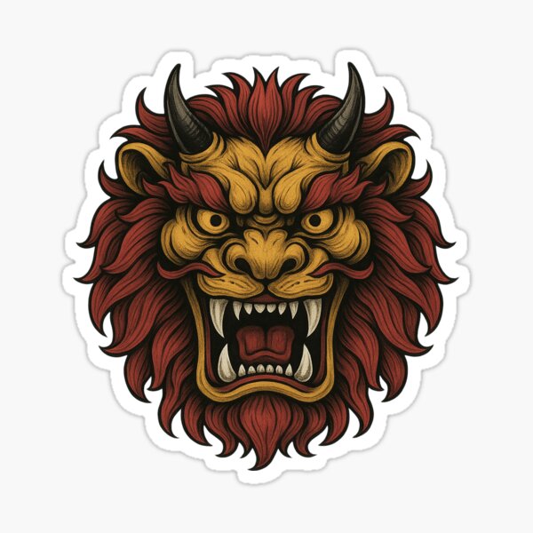 Item preview, Oni Lion designed and sold by Lurmik95.