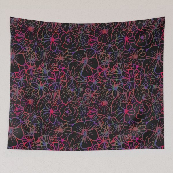 Item preview, Chalkboard Flowers designed and sold by Stephanie McRae.