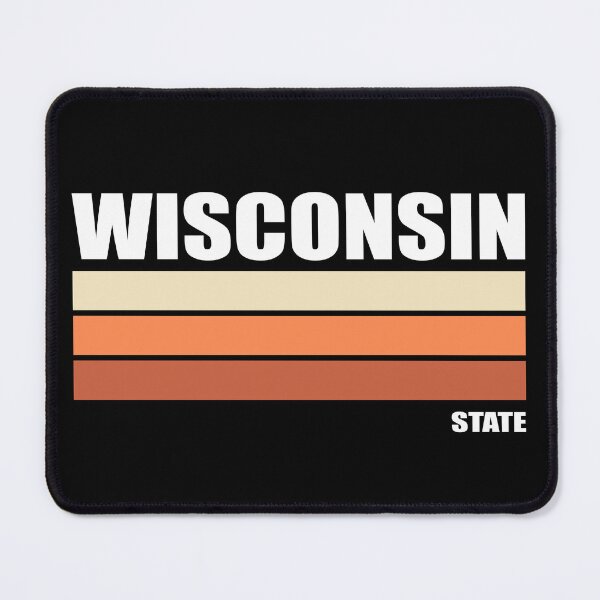 Item preview, Wisconsin State Retro Classic Style designed and sold by Megadorim.
