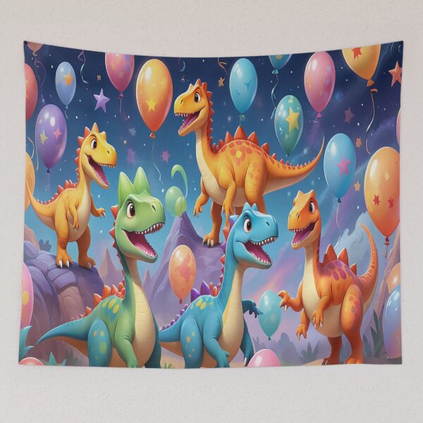 Item preview, Wobbly Dinosaurs designed and sold by Artisfunforme.