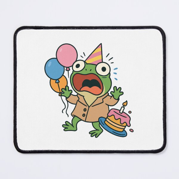 Item preview, Birthday Surprise Froggy designed and sold by ALITOPRINCE.