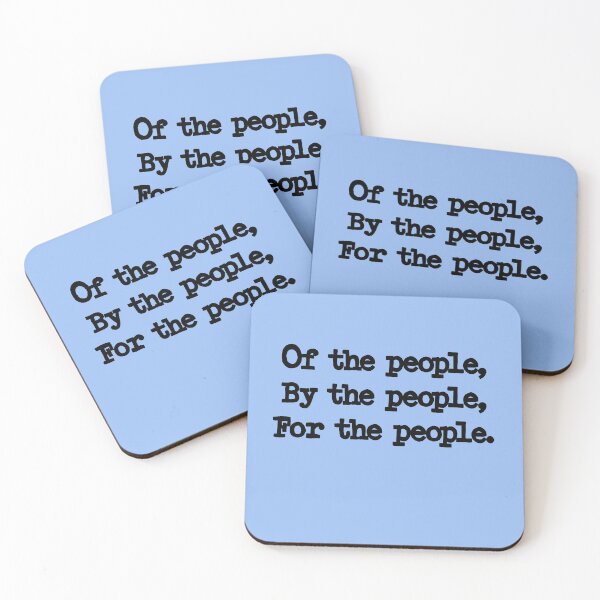 Item preview, OF THE PEOPLE BY THE PEOPLE FOR THE PEOPLE designed and sold by Greenbaby.